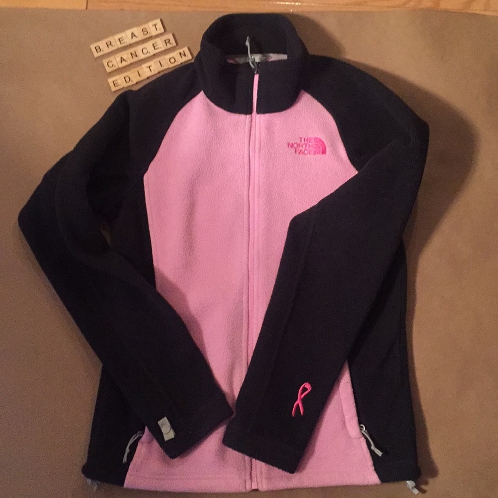 North Face Breast Cancer edition zip up